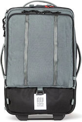 Topo Designs Travel Bag Charcoal with 4 Wheels