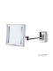 Luminor Magnifying Bathroom Mirror Led 21.5x21.5cm Bronze
