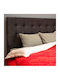 BS Collection Bettbezug Großes Doppelbett 240x220cm Coral Red 350 GSMGsm
