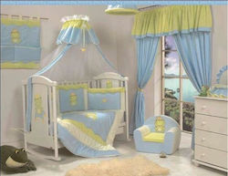 Pierro Set Pentru Patut Albastru deschis 3buc piese