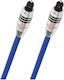 Oehlbach Cablu audio optic TOS male - TOS male Blue 5m (D1C1385)