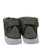 Funny Baby Baby Booties Khaki