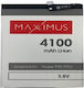 Maxximus Συμβατή Μπαταρία Αντικατάστασης 4100mAh για Huawei P30 Pro, Mate 20 Pro