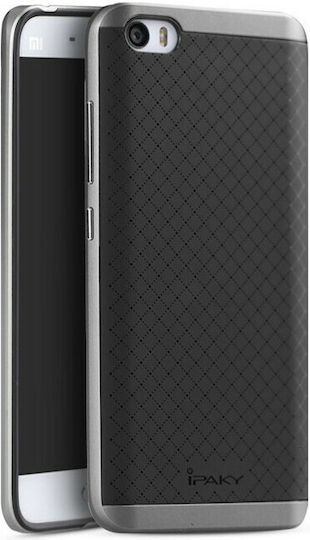iPaky Hybrid Umschlag Rückseite Gray (Xiaomi Mi5 von IPAKY.)