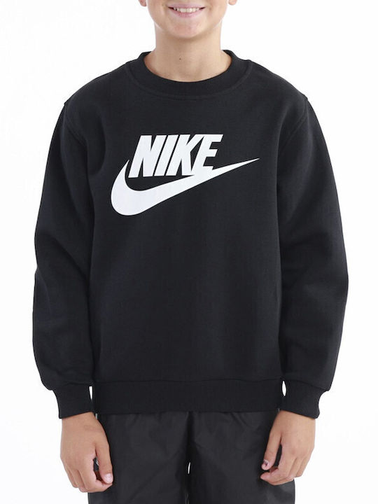 Nike Fleece Kinder Sweatshirt Schwarz