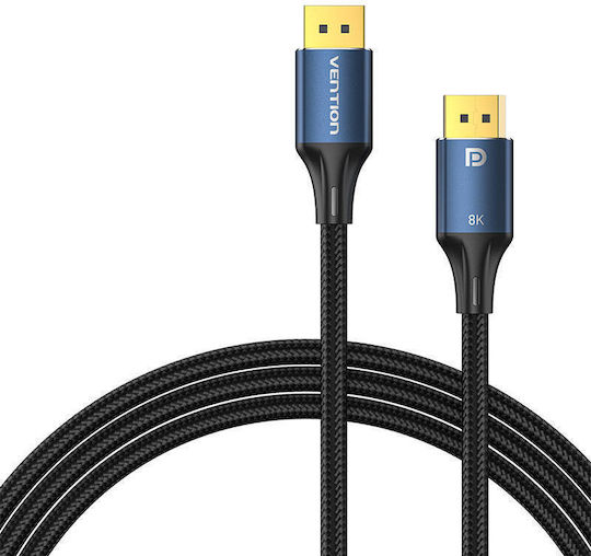 Vention Cable DisplayPort male - DisplayPort male 1.5m Μπλε (HCELG)