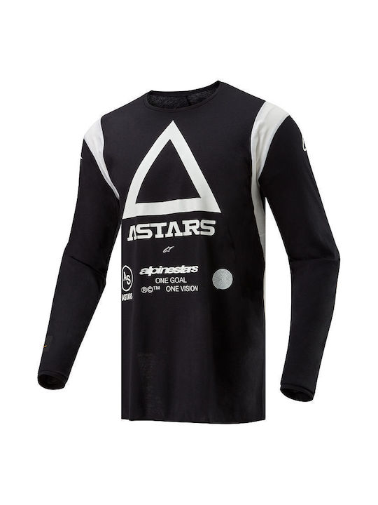 Alpinestars Мъжки Блуза за мотокрос Дълъг ръкав Черно Цвят