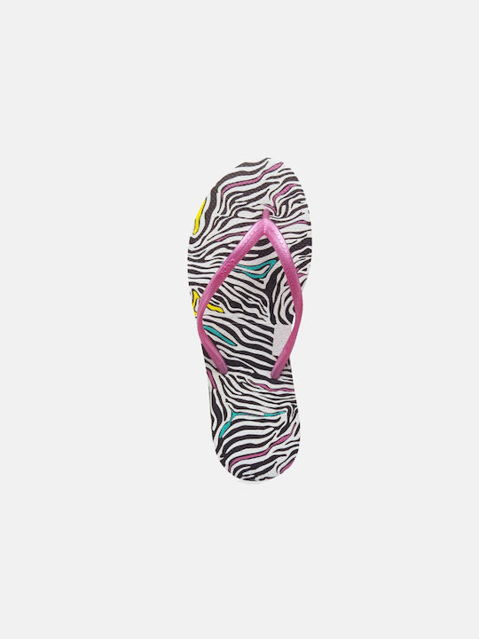 Dupe Exotica Frauen Flip Flops in Fuchsie Farbe