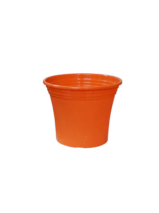 Marhome Doniczka Irys Flower Pot 17x14cm Orange 09-00-251 Orange