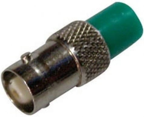 Ultimax Βύσμα BNC female 5τμχ Πράσινο (01.100.0069)