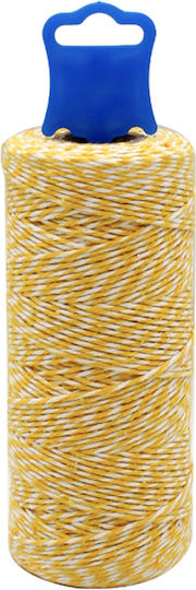 Tpster Κορδόνι Βαμβακερό Κίτρινο 1.5mm x 200m