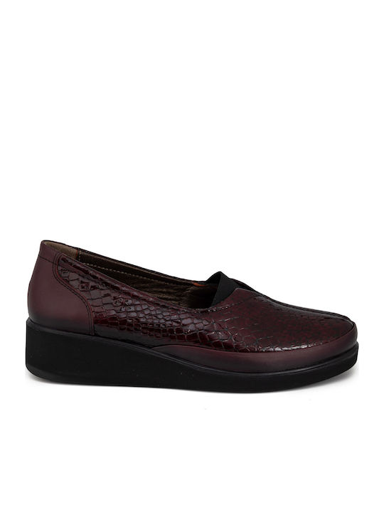 Γυναικεία Slip-On Μπορντό