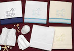 Christening Oilcloths Set White