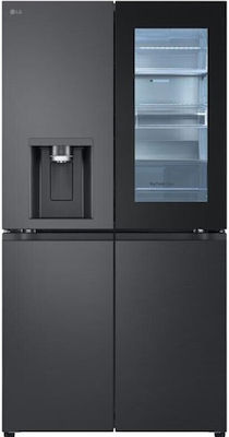 LG Ψυγείο Ντουλάπα 638lt NoFrost Υ179,2xΠ91,4xΒ72,9εκ. Inox