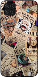 One-piece-wanted-posters Back Cover Σιλικόνης Ανθεκτική Μαύρο (Galaxy A22 5G)