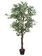 Christmas Decorative Wood Tree Green