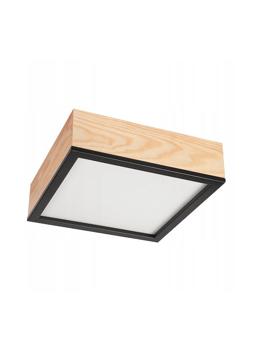 Lamkur Deckenleuchte 31cm Beige mit Fassung E27