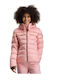 Rossignol Hiver Satin RLKWJ27-337 Γυναικείο Μπουφάν για Σκι & Snowboard Ροζ