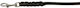 ABC Klin Hundeleine/Hundeführer Leder in Schwarz Farbe 1.35m