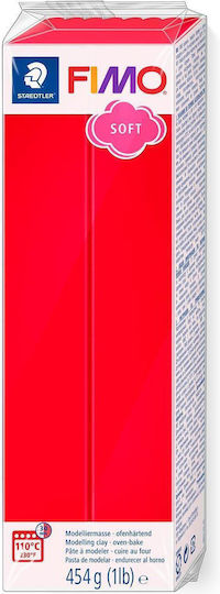 Staedtler Fimo Soft Polymer Clay Rots 454gr
