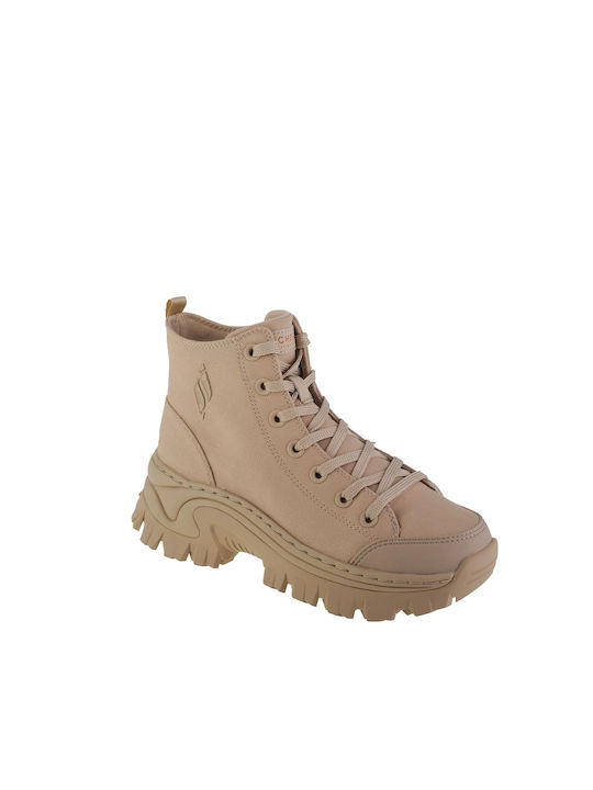 Skechers Hi-ryze Femei Sneakers Bej