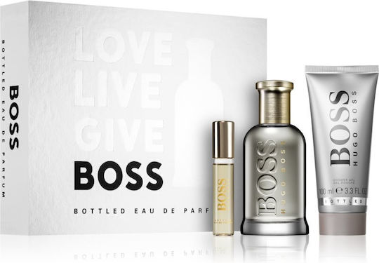 Boss Bottled Ανδρικό Σετ με Eau de Parfum 3τμχ