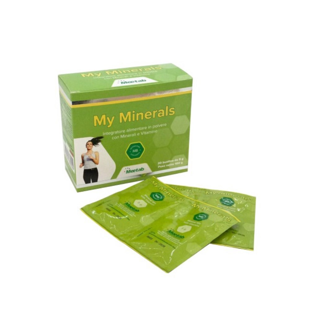 Meetab My Minerals 20 φακελίσκοι