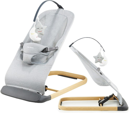 Moby System Manual Relax pentru Bebeluși Lily Gri pentru Copil până la 9kg