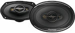 Pioneer Ts-a Set Car Oval Speakers 6x9" 450W RMS (4 Way)