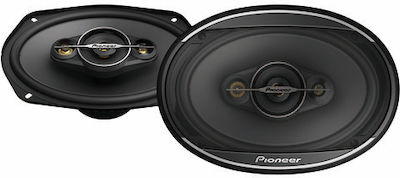 Pioneer Car Speaker Set Ts-a 6x9" with 450W RMS (4 Way)