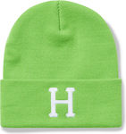 HUF Beanie Unisex Beanie Knitted in Green color