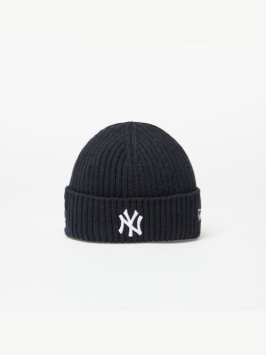 New Era Beanie Unisex Beanie Knitted in Navy Blue color