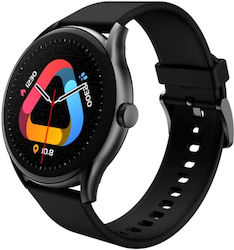 QCY GT S8 Smartwatch mit Pulsmesser (Schwarz)