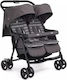 Joie Aire Twin Double Stroller Suitable for Newborn Dark Pewter 12.1kg