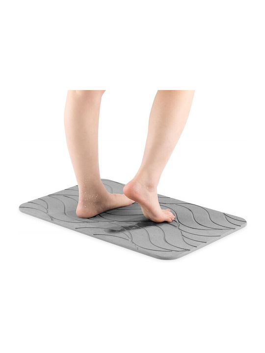 Navaris Non-Slip Bath Mat 59868.19 Dark Grey 60x39cm