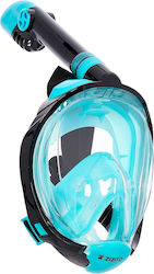 Zizito Switzerland Μάσκα Θαλάσσης Full Face σε Γαλάζιο χρώμα