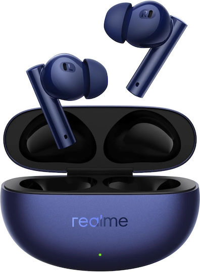 Realme Buds Air 5 Bluetooth Handsfree Ακουστικά με Θήκη Φόρτισης Deep Sea Blue
