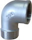 Γωνία Σωλήνα Inox 3/4" 1405.0002