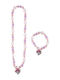 Minnie Mouse Set with Necklace & Bracelet