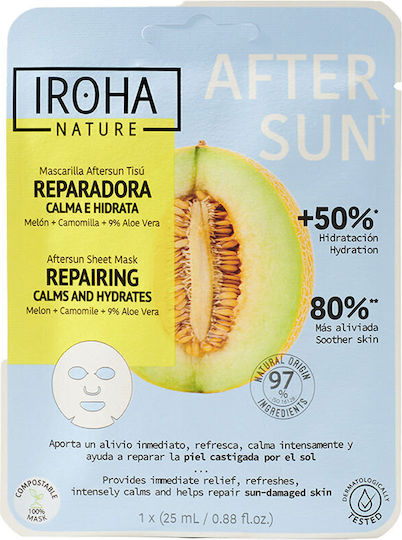 Iroha Nature After Sun Μάσκα Ομορφιάς Προσώπου 25ml