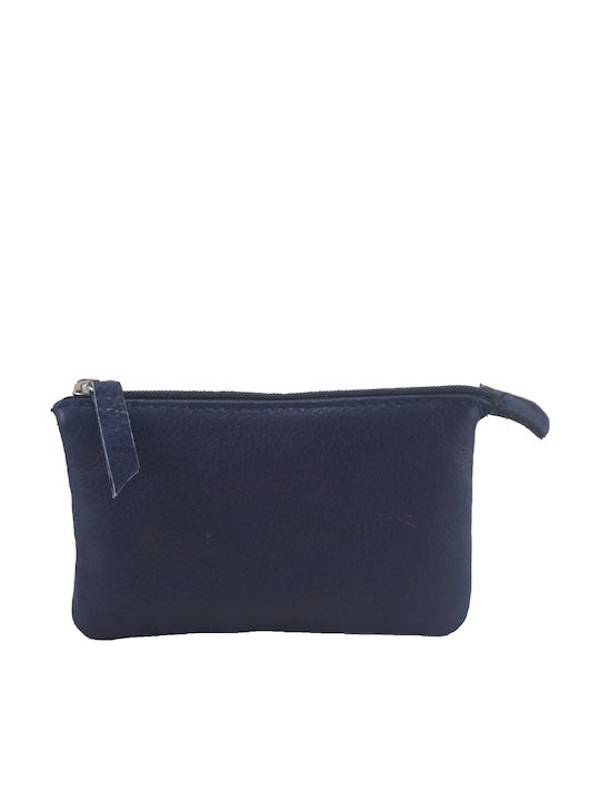 Mybag Key Holder Leather Blue