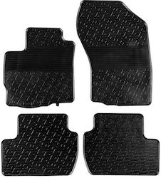 Apesan Σετ Μπροστινά και Πίσω 4τμχ για Peugeot 4007 Mitsubishi Outlander Citroen C-Crosser Μαύρα Apesan Σετ Μπροστινά και Πίσω 4τμχ για Peugeot 4007 Mitsubishi Outlander Citroen C-Crosser Μαύρα