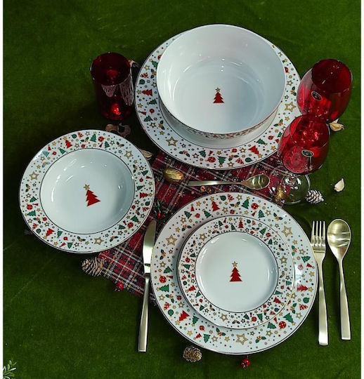 Christinholm White Porcelain Dinnerware Set 20pcs