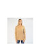 Tommy Hilfiger Tommy Damen Langarm Pullover Wolle mit V-Ausschnitt Braun