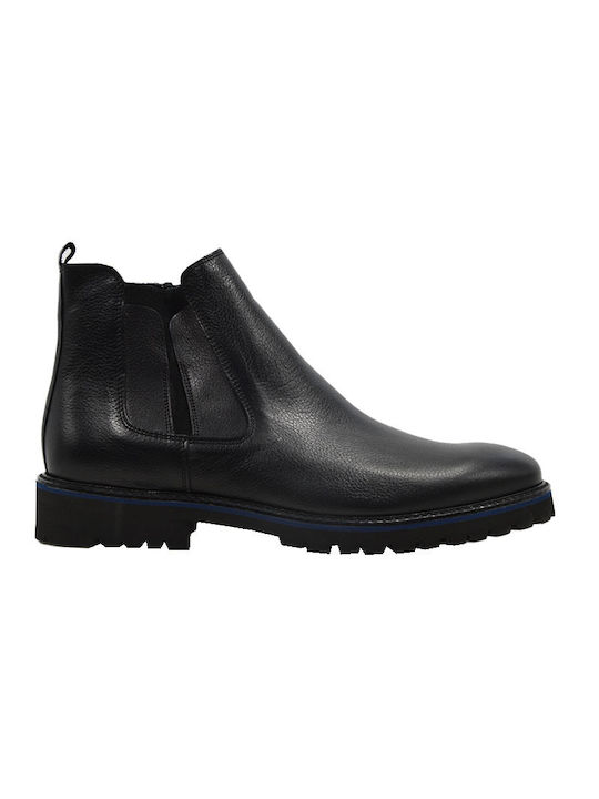 Damiani Men's Leather Boots Black