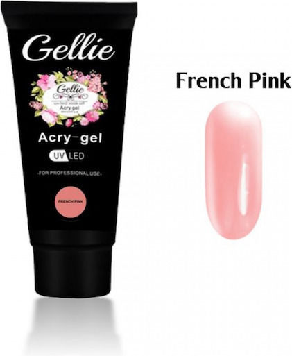 Gellie Acrygel Νυχιών French Pink 60ml