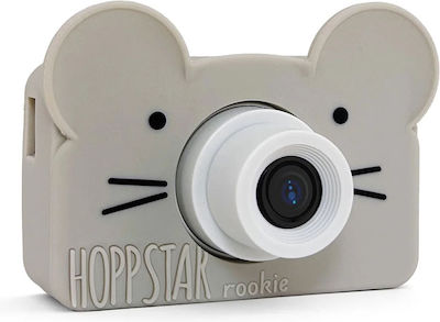 Hoppstar Rookie Compact Φωτογραφική Μηχανή 30MP Oat Γκρι