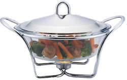 Marva Soup Tureen Inox Silver