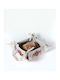 Silk Fashion Weihnachtlich Brotkorb Beige L18xB18xH18xD18cm.