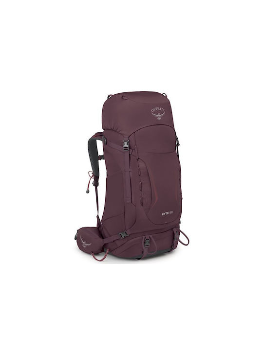 Osprey Kyte 58 Ορειβατικό Σακίδιο 58lt Αδιάβροχο Μωβ Trekking